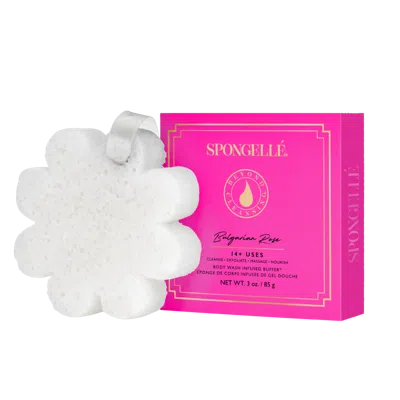 Spongelle Daisy Collection Boxed White Flower Bulgarian Rose