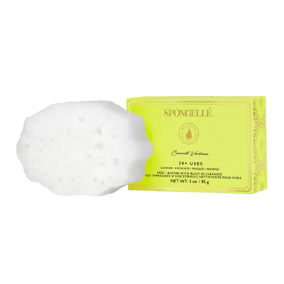 Spongelle Daisy Collection Pedi Buffer Coconut Verbena