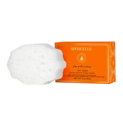 Spongelle Daisy Collection Pedi Buffer Lily Of The Valley