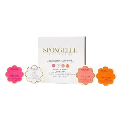 Spongelle Daisy Collection Spongette Quartet 1 Gift Set