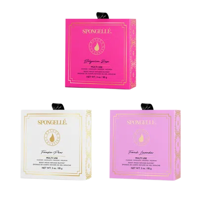 Spongelle Floral Boxed Flower Set In Multi