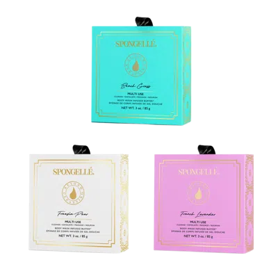 Spongelle Fresh Boxed Flower Set In Multi