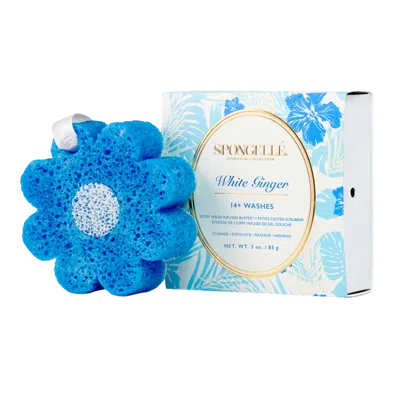 Spongelle Hawaiian Collection Body Wash Infused Buffer White Ginger