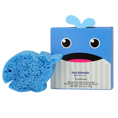 Spongelle Sea Animals Walter Whale