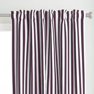 Spoonflower 1 Vertical Stripes Curtain Panel