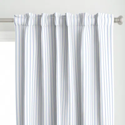 Spoonflower 10045c - Ice Blue Thin Curtain Panel