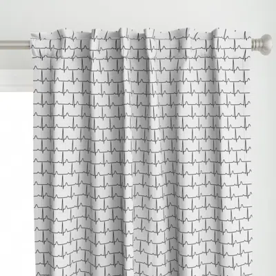 Spoonflower 17411402 - Ecg - D Curtain Panel