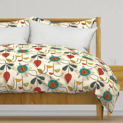 Spoonflower 1950's Mid Century Modern Duvet Cover