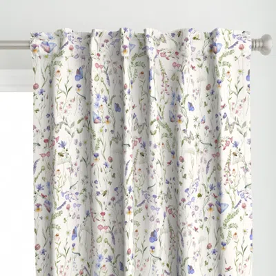 Spoonflower 21 A Colorful Pink And Curtain Panel