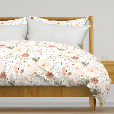 Spoonflower 21" Valencia Gardens Duvet Cover