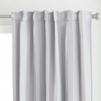 Spoonflower 3" Cabana Stripe Custom Curtain Panel