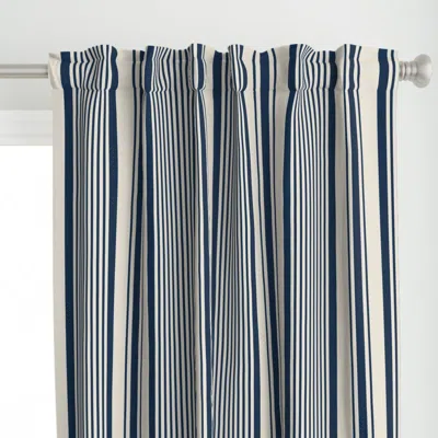 Spoonflower 3243 A - Classic Stripes Curtain Panel