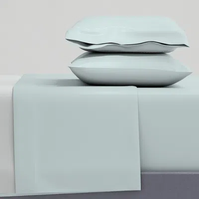 Spoonflower 41 Solid Tradewind Sw 6218 -sherwin Williams Paint Color Full Sheet Set