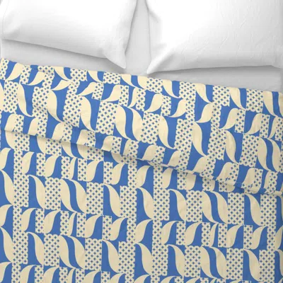 Spoonflower A Fence And Some Geese Wide Cotton Sateen 3.5 oz 26" X 20" Standard Knife Edge