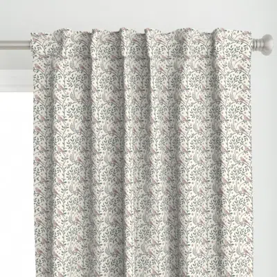 Spoonflower A French Vintage Design Curtain Panel