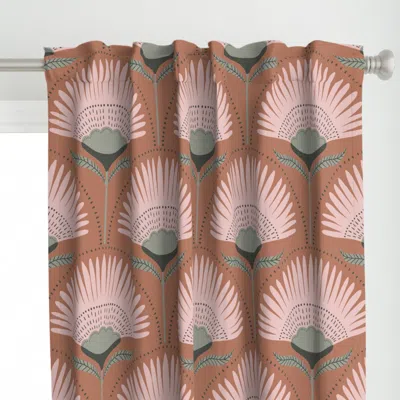 Spoonflower Aara -custom - B47861 And Curtain Panel