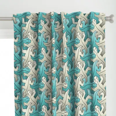Spoonflower Ab Rp Tesselr 256c Curtain Panel