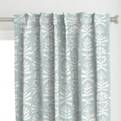 Spoonflower Abstract Botanical Curtain Panel