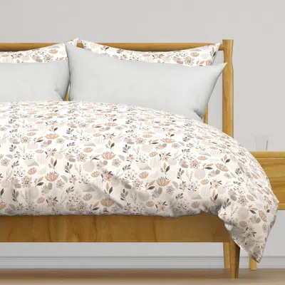 Spoonflower Abstract Florals Duvet Cover