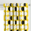 Spoonflower Abstract Moon Cycle Curtain Panel
