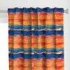 Spoonflower Abstract Sunset Curtain Panel