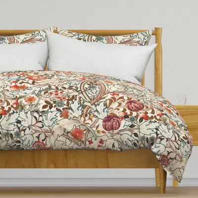 Spoonflower Acanthus Portiere - Morris And Duvet Cover
