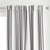 Spoonflower Aegean Stripe Navy White Curtain Panel