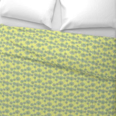Spoonflower Agapanthus Wide Cotton Sateen 3.5 oz 26" X 20" Standard Knife Edge