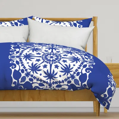 Spoonflower Aloha Hawaiian Cheater Quilt Duvet Cover