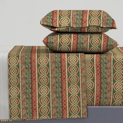 Spoonflower Ancient Celtic Fabric Style Seamless Pattern - Intricate Tribal Motif Art Cal King Sheet
