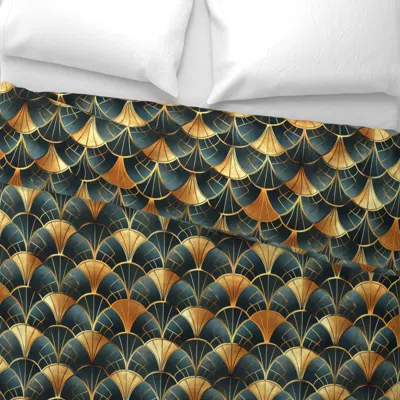 Spoonflower Art Deco 17 Half Wide Cotton Sateen 3.5 oz 26" X 20" Standard Knife Edge
