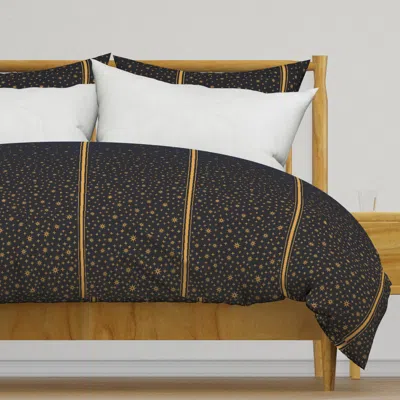 Spoonflower Art Deco Arch With Stars - Duvet Cover