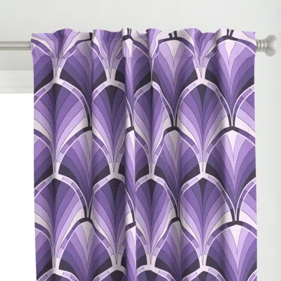 Spoonflower Art Deco Curtain Panel