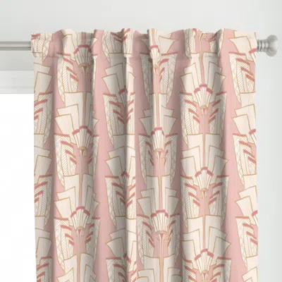Spoonflower Art Deco Dreams Curtain Panel