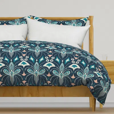 Spoonflower Art Deco Geometric - Luxe Duvet Cover