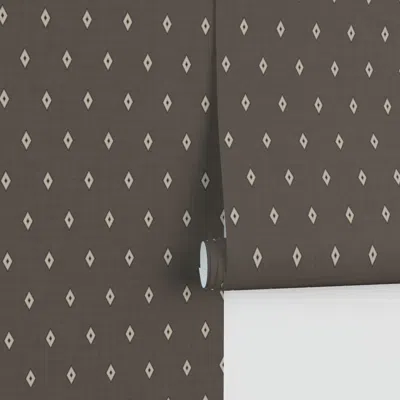 Spoonflower Art Deco Mini Diamond Shapes Subtle Geometric Design Earth Brown Performance 2' X 12'