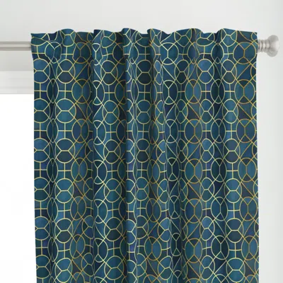 Spoonflower Art Deco Wallpaper 3 - Curtain Panel