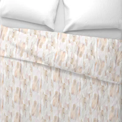 Spoonflower Auburn Sunset Sky Wide Cotton Sateen 3.5 oz 26" X 20" Standard Knife Edge