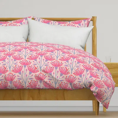 Spoonflower Australian Eucalyptus Floral Duvet Cover