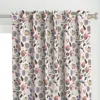 Spoonflower Beach Finds Curtain Panel