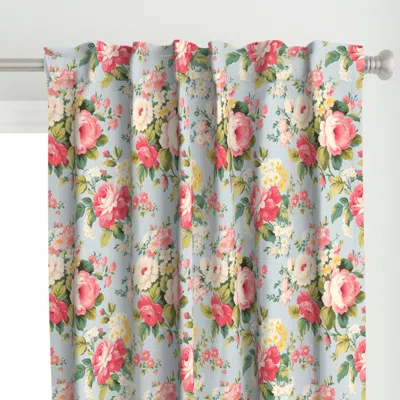 Spoonflower Beatrice's Birthday Bold Curtain Panel