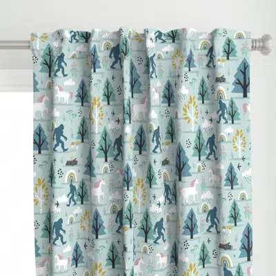 Spoonflower Believe In Wild Things Curtain Panel