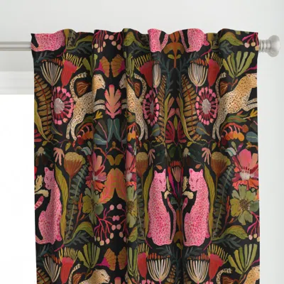 Spoonflower Big Cats - Cheetah Print Curtain Panel