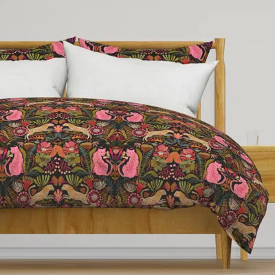 Spoonflower Big Cats Jumbo Duvet Cover