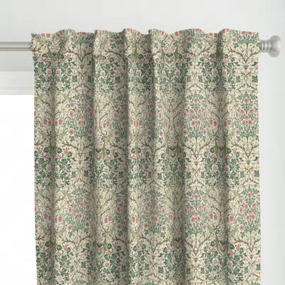 Spoonflower Blackthorn In Spring Curtain Panel