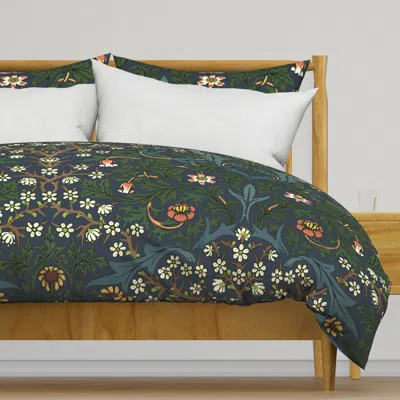 Spoonflower Blackthorn (william Morris) Duvet Cover