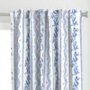 Spoonflower Blue Og Emma Stripe Curtain Panel