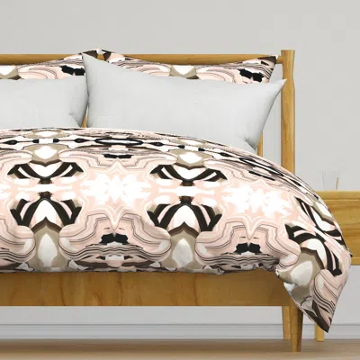 Spoonflower Blush Curtains Blush Pink Tan Duvet Cover