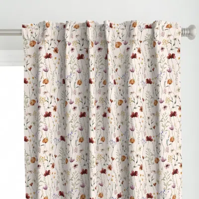 Spoonflower Blush Scandinavian Curtain Panel