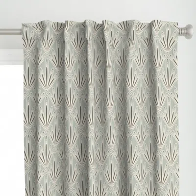 Spoonflower Bohemian Geometric Curtain Panel